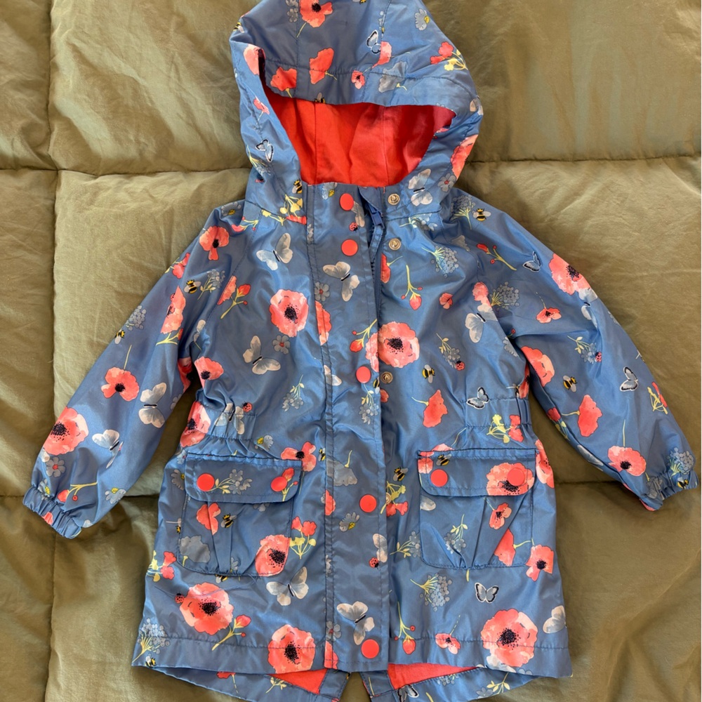 Beautiful lightweight hooded Mothercare coat new